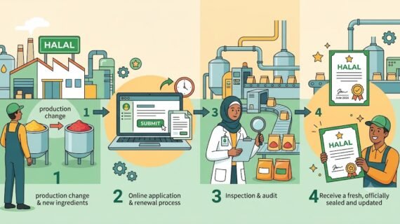 Cara Perpanjang dan Update Sertifikat Halal Jika Ada Perubahan Bahan atau Proses Produksi