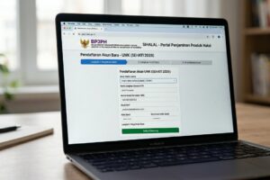Cara daftar sertifikat halal gratis 2026 langkah registrasi akun di portal SIHALAL ptsp.halal.go.id